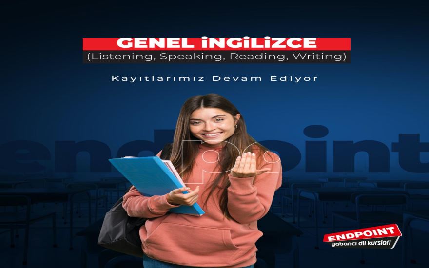 >GENEL İNGİLİZCE PROGRAMLARIMIZDA TÜM SEVİYELER İÇİN KAYITLARIMIZ DEVAM EDİYOR !