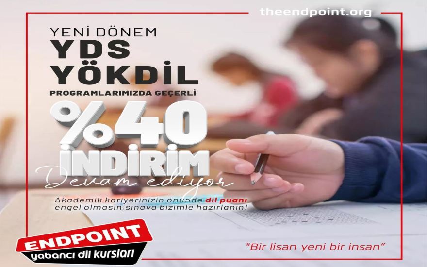 >YDS - YÖK DİL HAZIRLIK KURS KAYITLARIMIZ BAŞLADI!